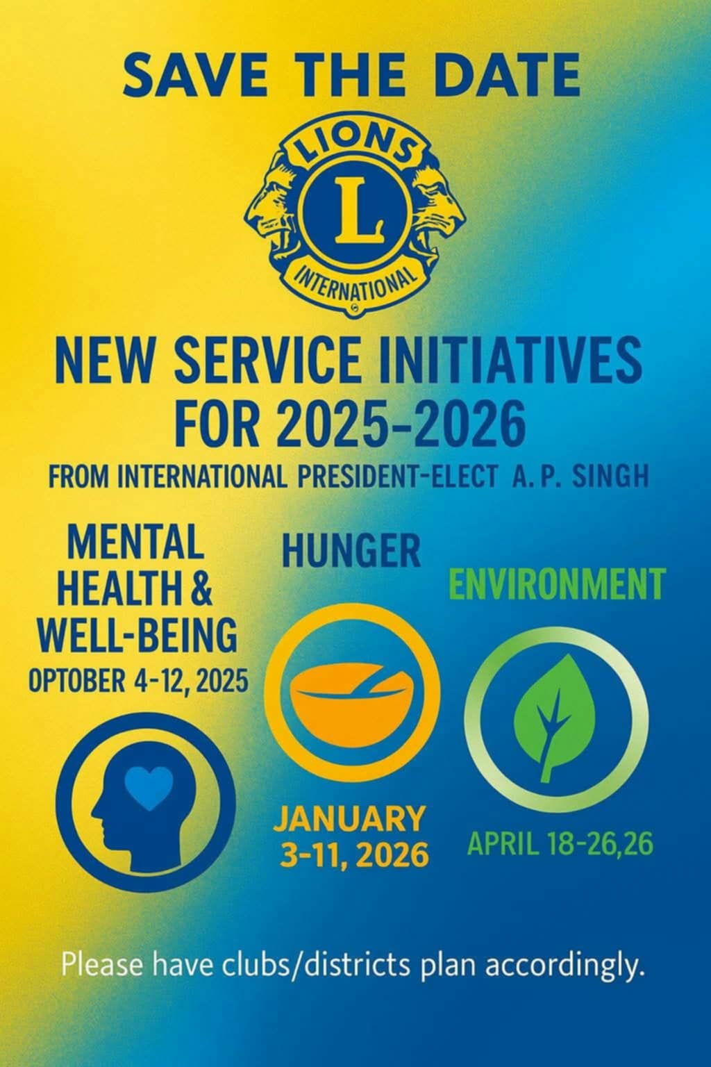 New Service Inititives