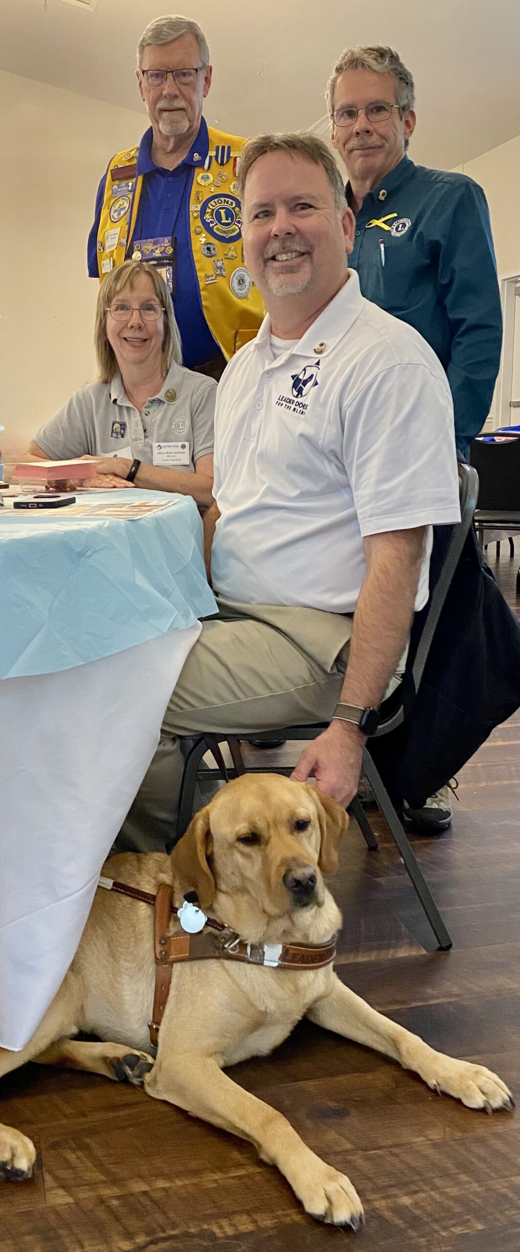 Joey Johnson and Tucker joined us at the Fall Conference and spoke to attendees at the Dinner in the Dark.